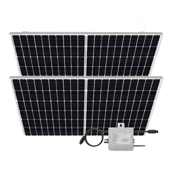 Mini-Solaranlage | 2 Solarmodule 